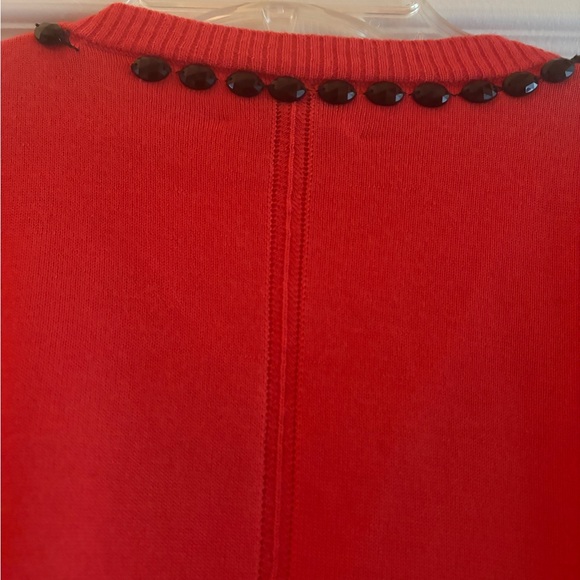 MILLY beaded cardigan size M - Picture 6 of 12